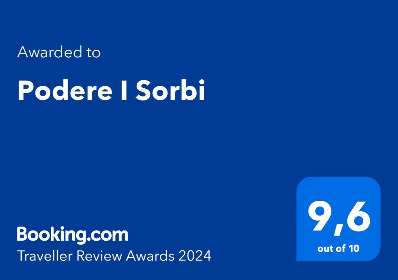 Podere I Sorbi San Donato in Fronzano Eksteriør bilde